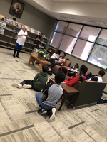 IMS students from 21st Century ABC visit the Idabel Public Library