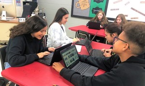 IMS English Class Using Tech