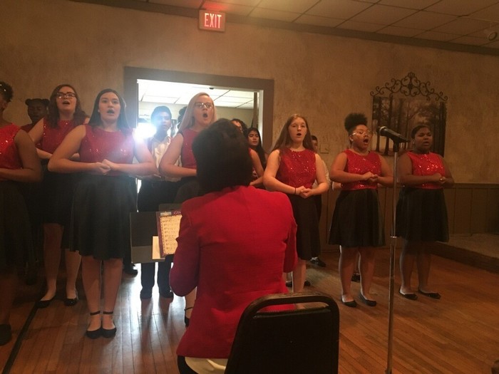 IMS Show Choir at Miss Oklahoma Luncheon